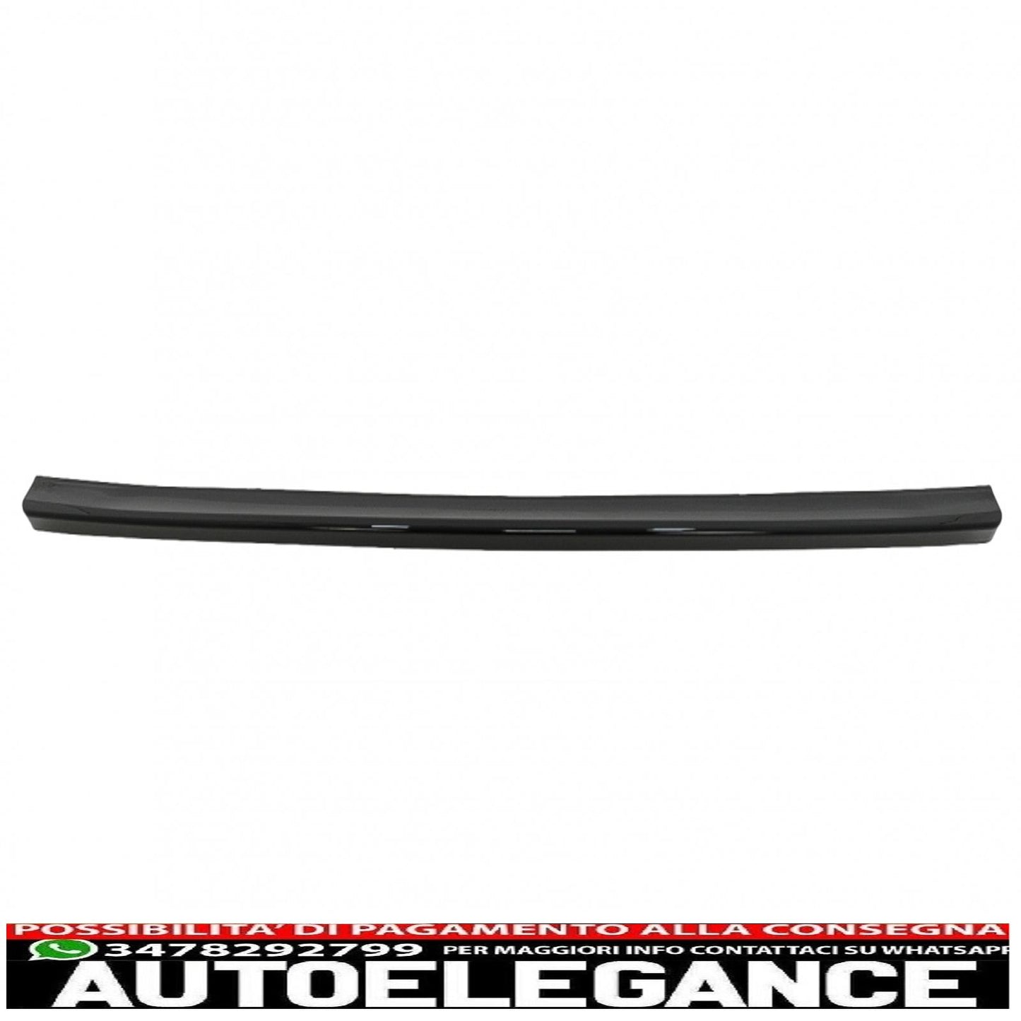trunk spoiler suitable for mercedes cls class w218 limousine (2010-2018) piano black