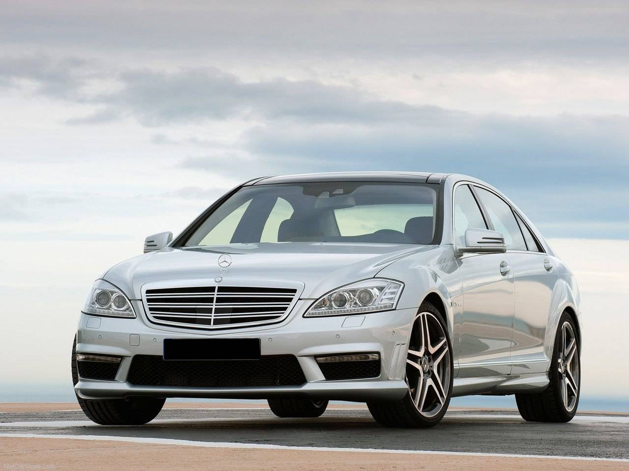 MINIGONNE ADATTE PER MERCEDES CLASSE S W221 2005-2013 LONG LOOK AMG S65