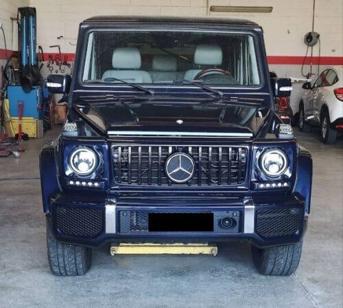 ROUND FRONT HEADLIGHTS DRL 7" ANGEL EYES SUITABLE FOR MERCEDES G CLASS W463