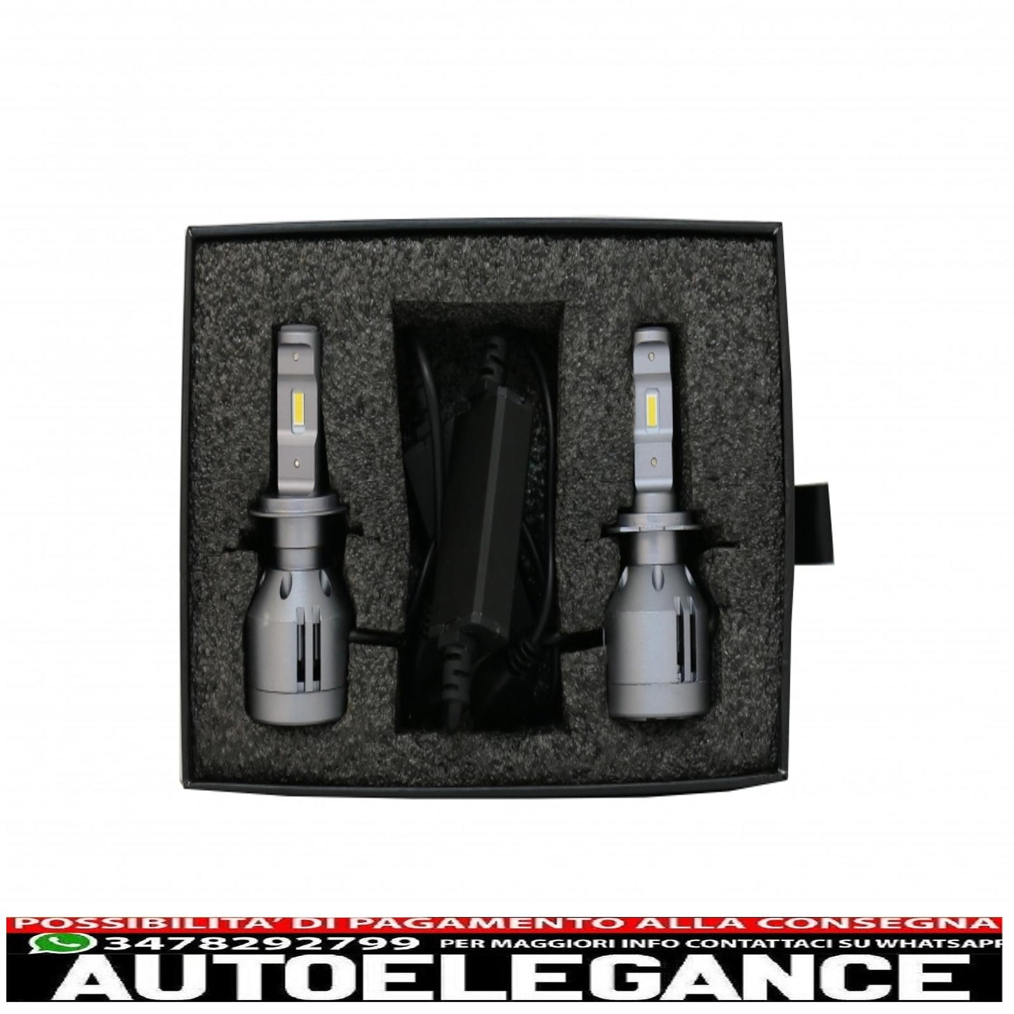 High Power H7 LED Car Headlight Conversion Kit 6500K