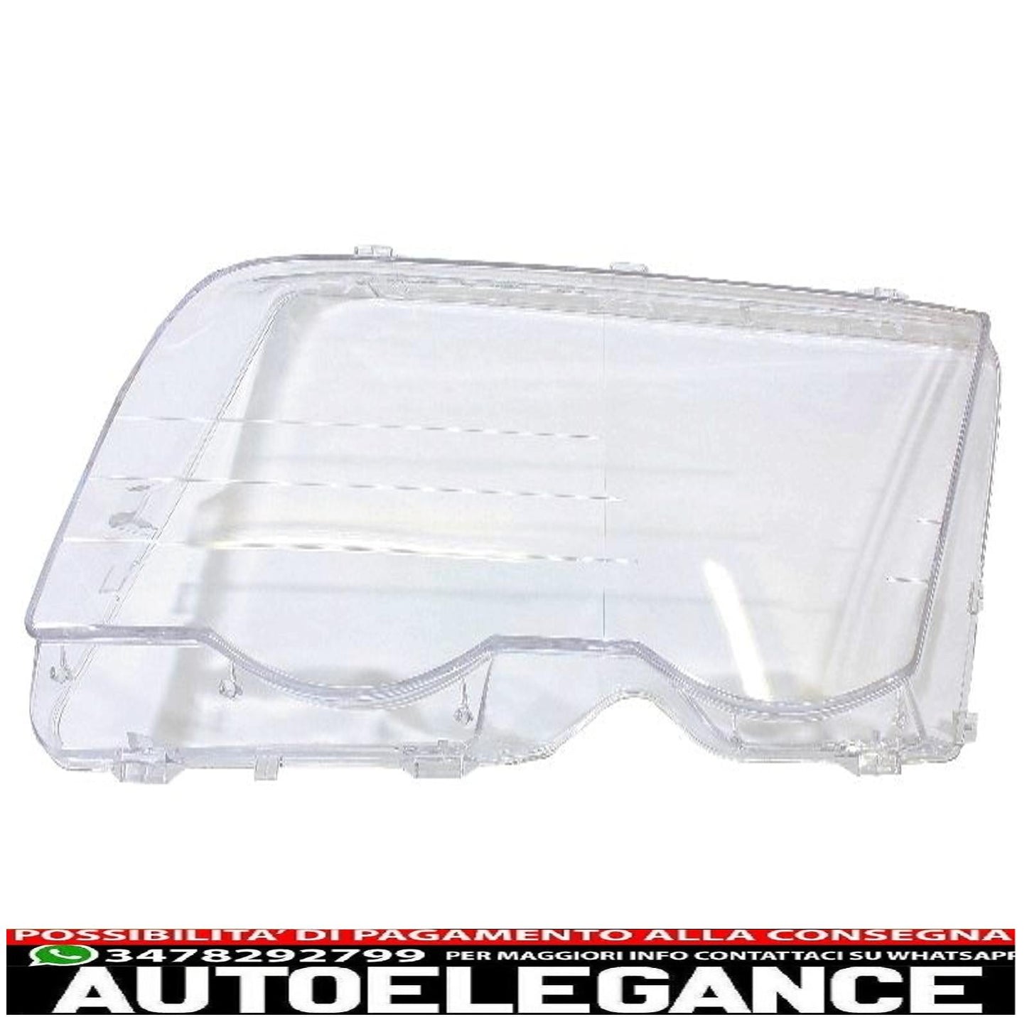 headlight glasses suitable for bmw e46 3 series (1998-2001) pre restyling