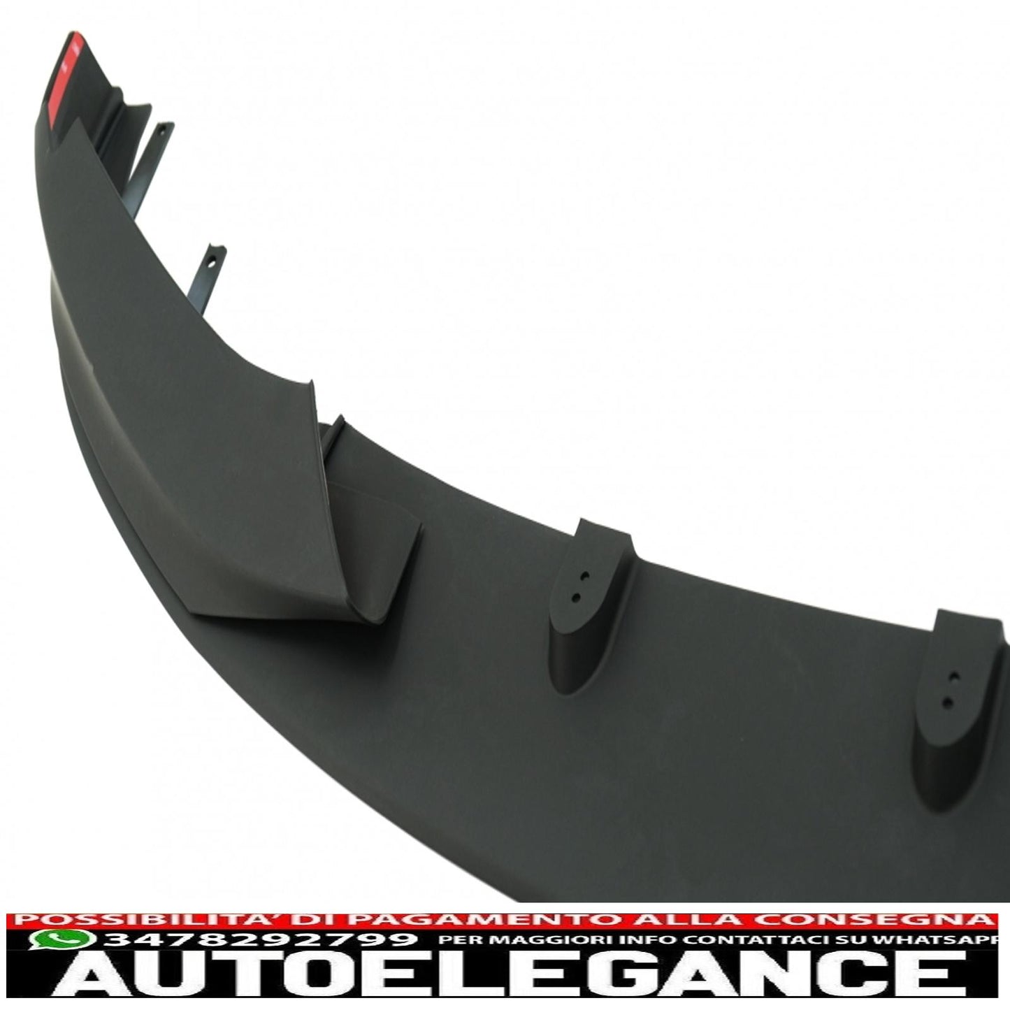 pacchetto di conversione al labbro del paraurti dal design M Performance con spoiler per il bagagliaio e coperture degli specchietti adatto per BMW Serie 4 Coupé F32 (2013-2019) doppio diffusore d'aria