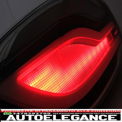 Rear lights with full led bar suitable for bmw 4 series f32 f33 f36 (2013-2016) smoked with static indicator