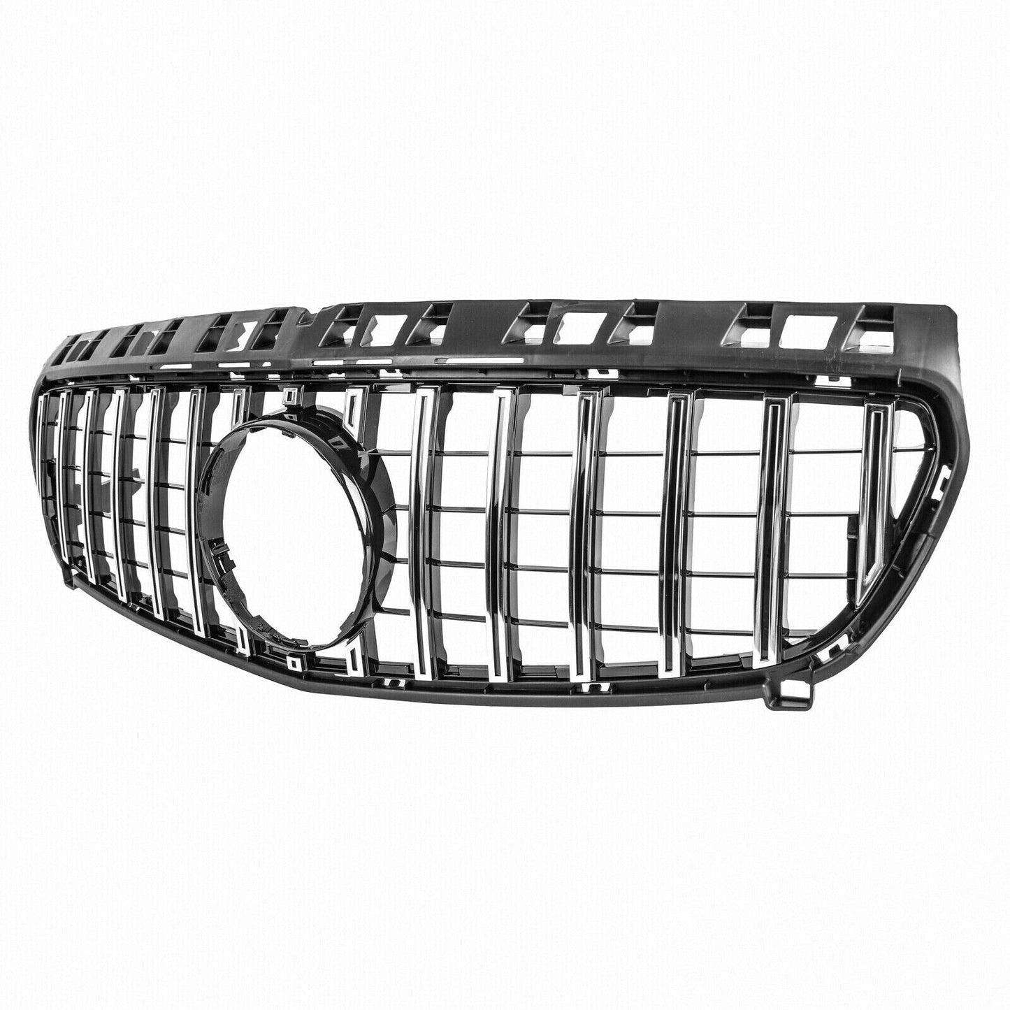 0723🔥GRIGLIA ADATTA PER MERCEDES-BENZ CLASSE A W176 12-15 CROMATA LOOK SPORT🔥