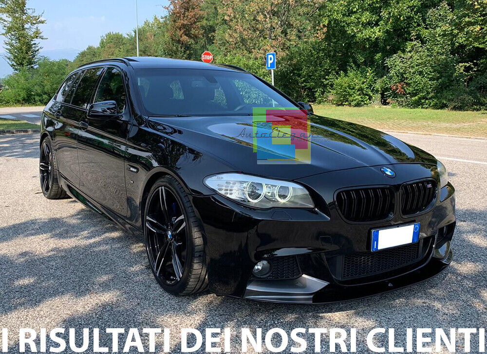 BMW SERIE 5 F10 F11 LIP SPOILER SOTTO PARAURTI ANTERIORE ABS PARAURTI M LAMA ..- AUTOELEGANCERICAMBI