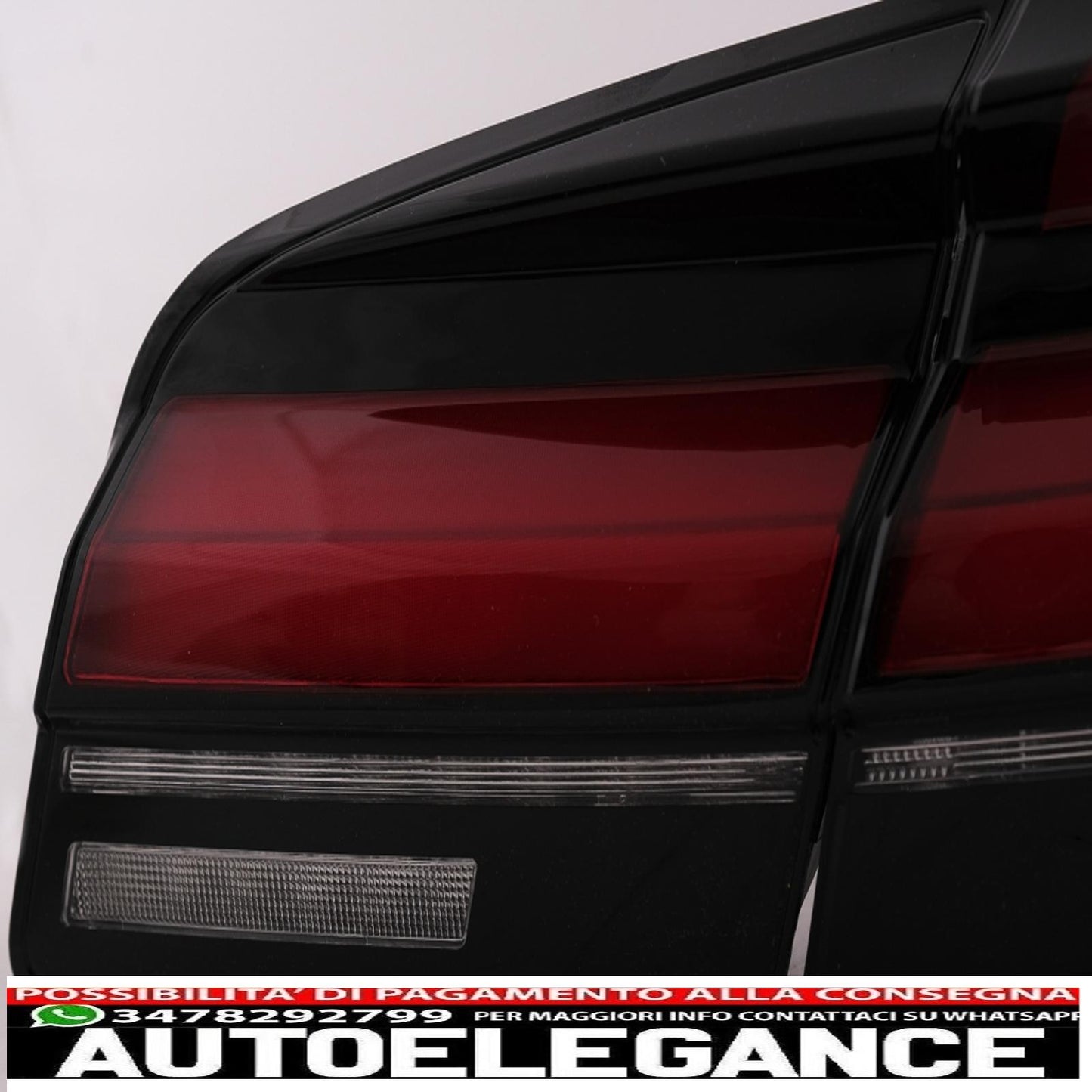LED taillights suitable for BMW 5 Series F10 (2011-2017) with dynamic sequential cornering lights updated to LCI G30 design