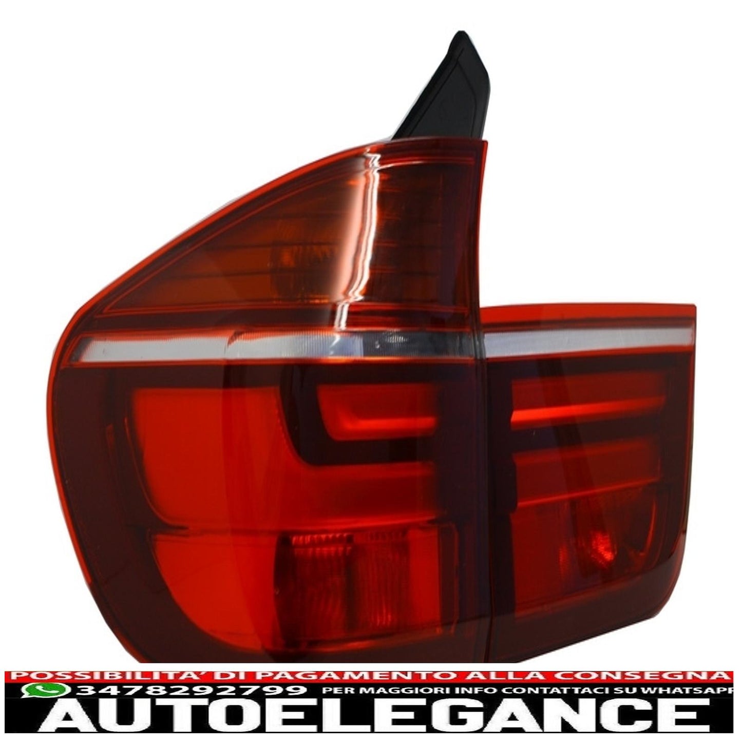led rear lights suitable for bmw x5 e70 (2007-2010) light bar lci facelift design