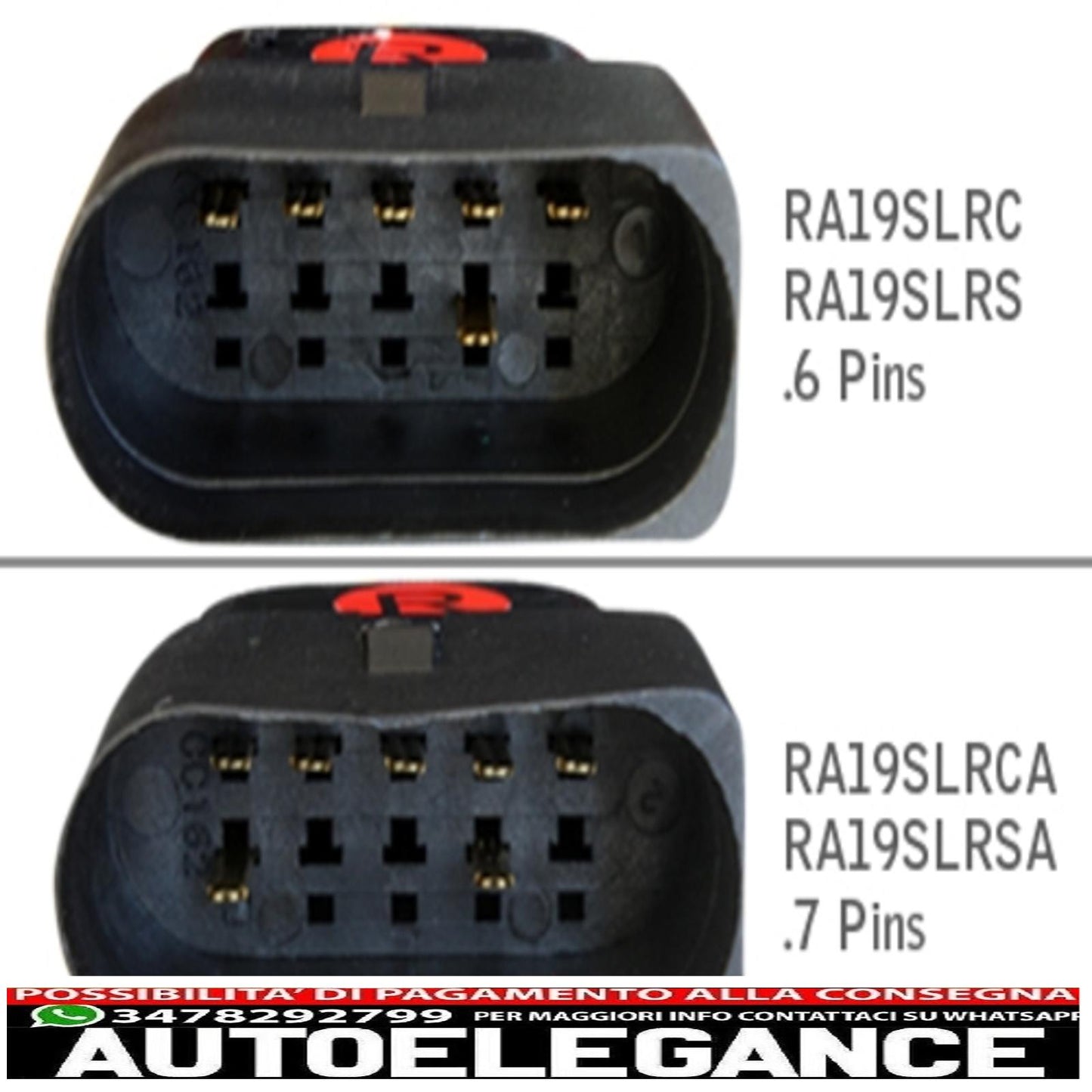 led bar rear lights suitable for audi a6 4f c6 (2004-2008) limousine red/crystal