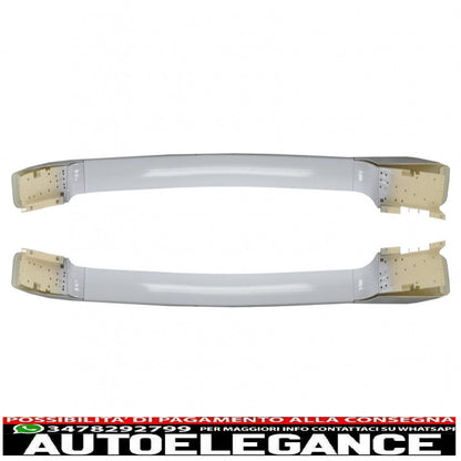 Roof rails suitable for bmw x6 e71 e72 (2008-2015) silver 