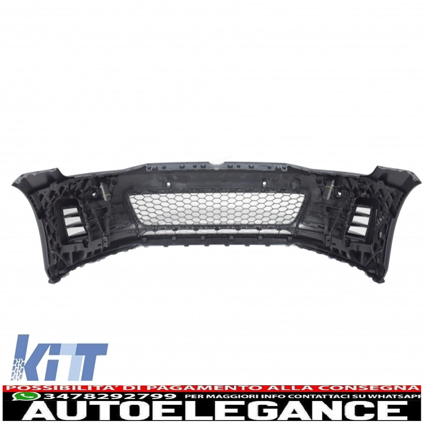 Paraurti anteriore adatto per vw golf vii golf 7 dal 2013 in poi gti look con fari 3d led rossi drl indicatori di direzione