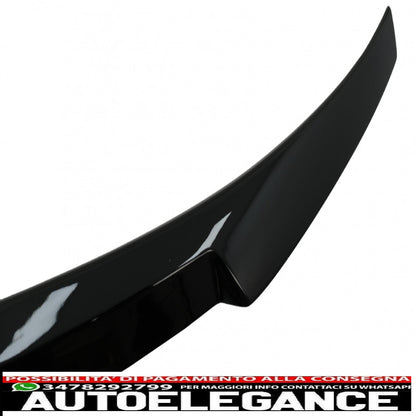 Trunk Spoiler Suitable for BMW 4 Series Coupe F32 (2013-up) M4 CSL Design Piano Black