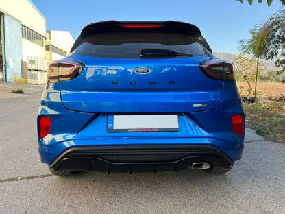 DIFFUSORE ADATTO PER FORD PUMA ST-LINE 2019+ LOOK NERO LUCIDO