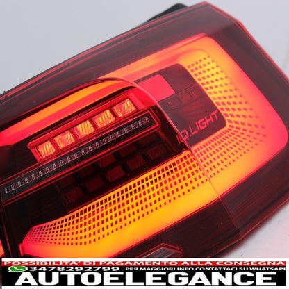 full led rear lights suitable for vw golf viii hatchback mk8 mqb (2020-up) dynamic sequential cornering lights