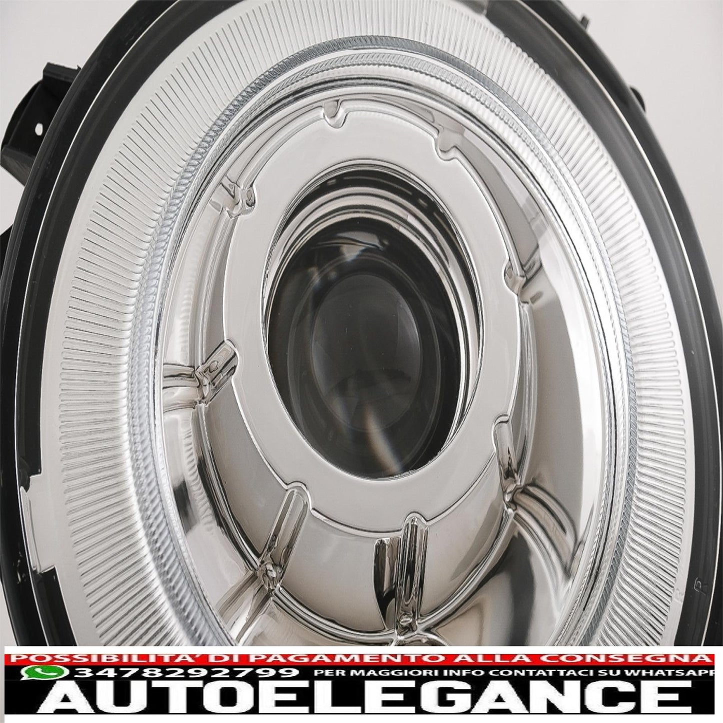 original look bi-xenon headlights suitable for mercedes g-class w463 (2005-2017) chrome 