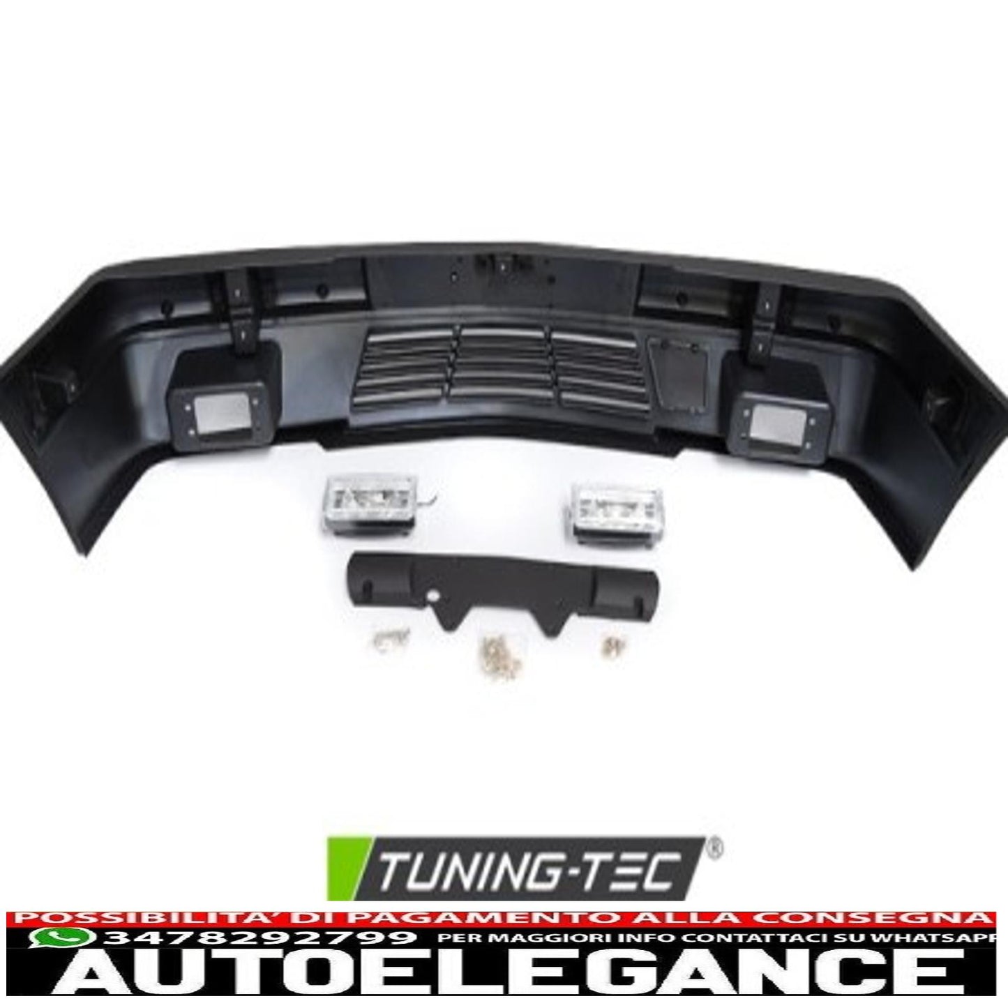 Sport style front bumper for mercedes w124 85-93 