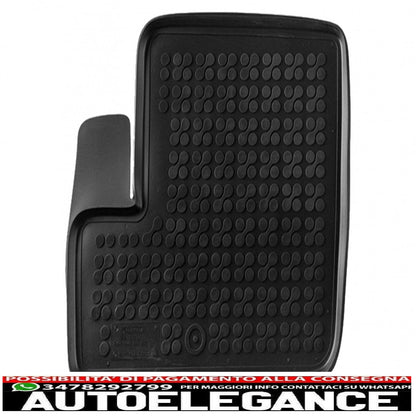 Rubber mats suitable for toyota rav4 ii facelift (2004-2005) 5 doors