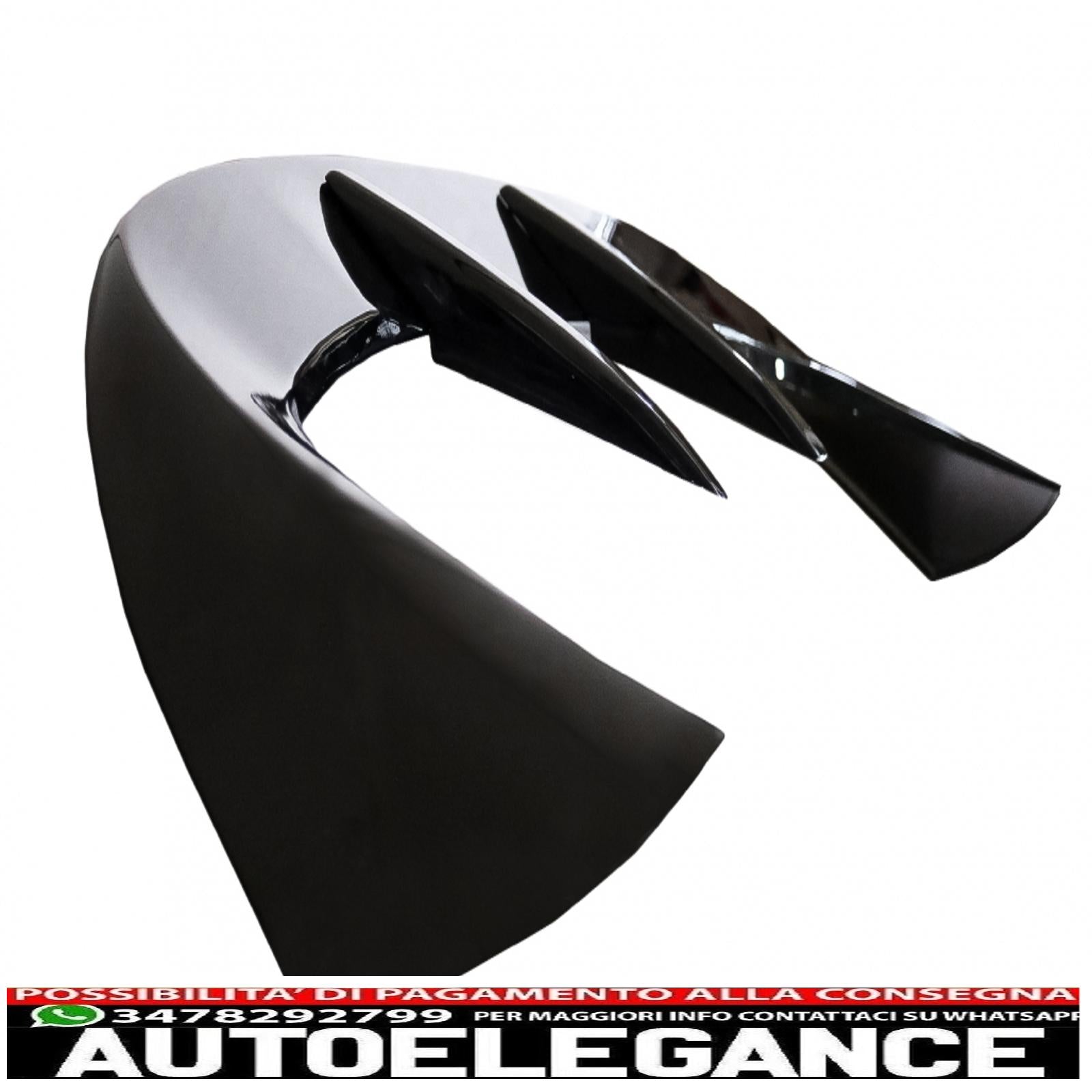 ala spoiler sul tetto adatta per bmw x1 suv f48 pre-lci (06.2015-2019) sport piano nero AUTOELEGANCERICAMBI