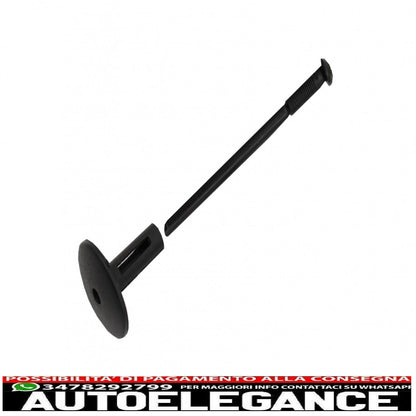 Parafanghi per passaruota in plastica da 32 pezzi