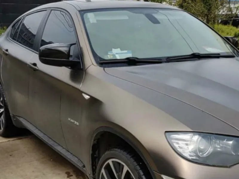 CALOTTE ADATTE PER BMW X5 E70 X6 E71 2008-2013 LOOK CARBONIO DESIGN SPORTIVO