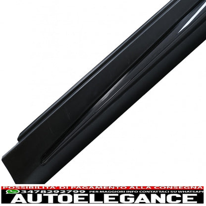 side skirts suitable for mercedes s class w222 long version (2013-2020) design s63 