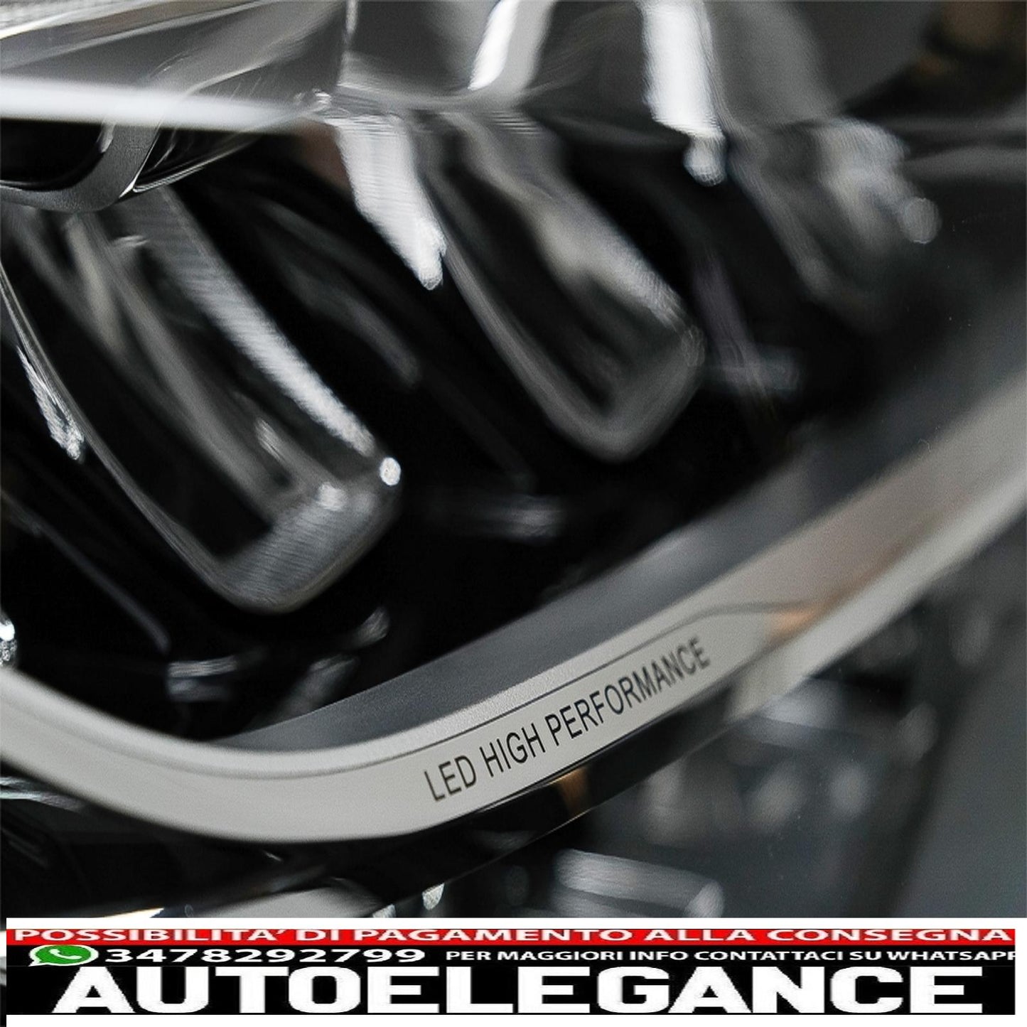 fari anteriori full led adatti per mercedes classe c w205 s205 (2019-up) guida a sinistra