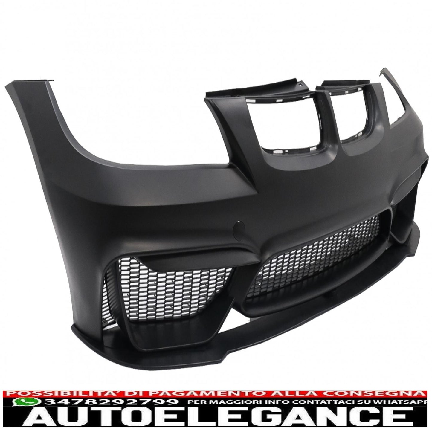 front bumper suitable for bmw 3 series e90 sedan e91 touring pre lci (2004-2008) m3 cs design 