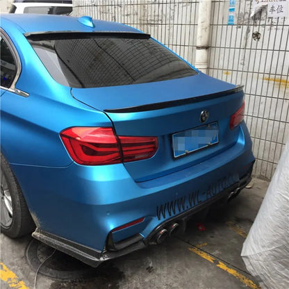 SPOILER LUNOTTO ADATTO PER BMW SERIE 3 F30 LOOK ACS DESIGN GREZZO