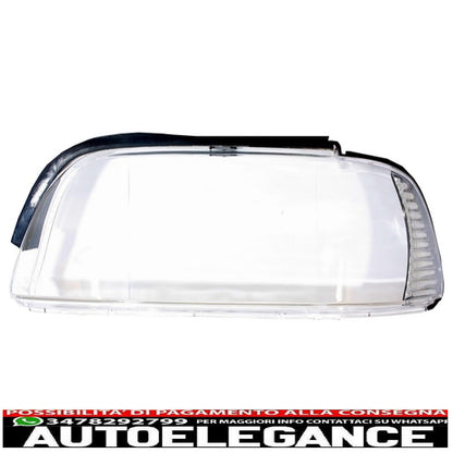Headlight glass lens suitable for bmw 5 series e39 facelift (2000-2003)