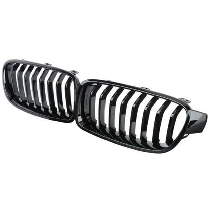 Griglia rene 8 piani adatta per BMW Serie 3 F30 F31 berlina Touring pianoforte n