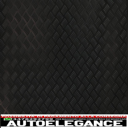 Black trunk mat suitable for skoda octavia iii sedan (2012-2019)