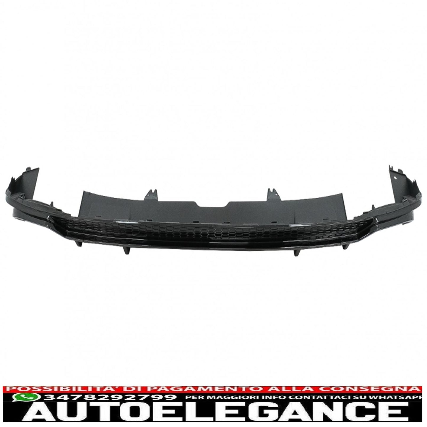 Diffusore d'aria per mantovana paraurti posteriore adatto per audi a5 f5 s-line (2017-2019) design rs5