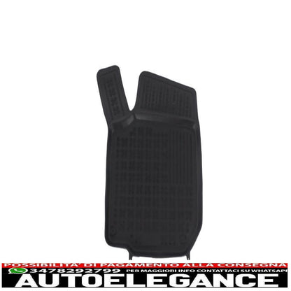 Tappetino in gomma per auto nero adatto per Seat leon 99-05 toledo 99-04 skoda octavia 97-10 vw beetle bora 98-05 golf 4 iv 97-06