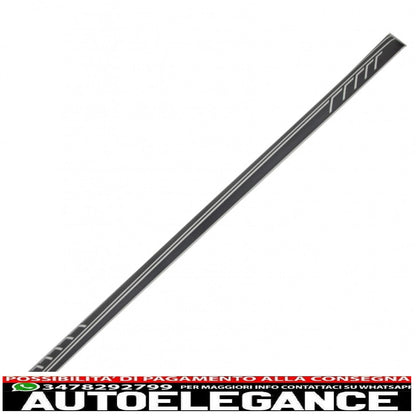 side decals matte black vinyl sticker suitable for mercedes benz c238 coupe w212 w213 e200 e300 e350 e46 e63 c207 a207 