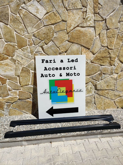 RENAULT CLIO 4 IV 2012+ 5 DOORS PAIR OF SIDE SKIRTS UNDER DOOR RS ABS -.