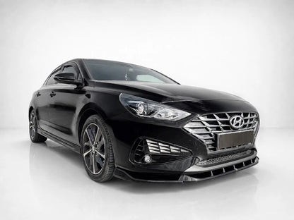 👉Splitter anteriore per Hyundai i30 MK3 facelift (2020-) ABS nero lucido👈