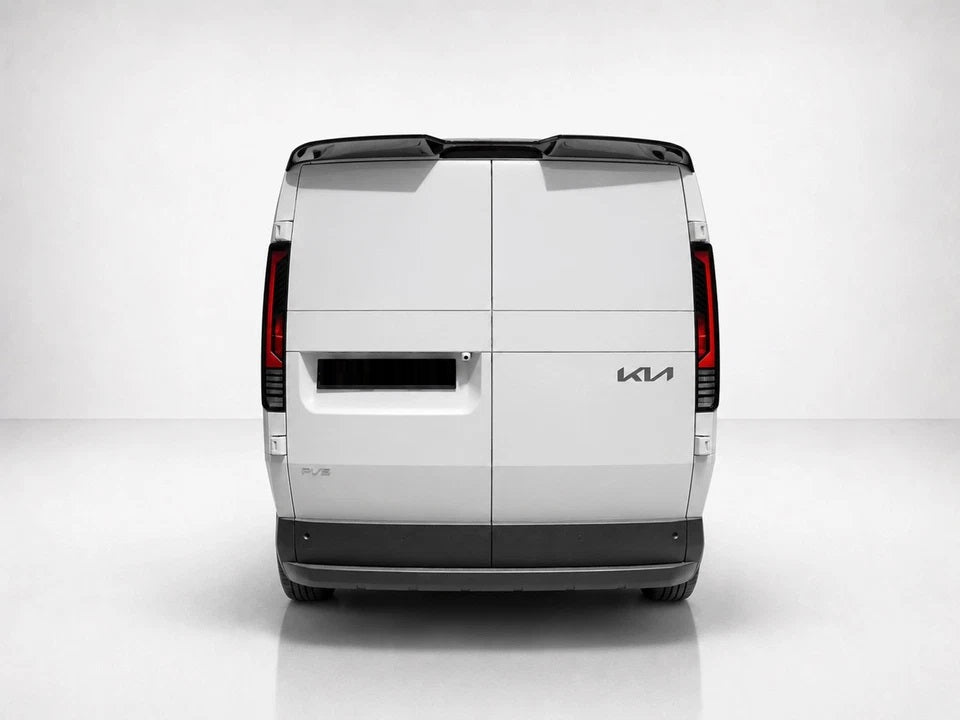 👉Spoiler per il tetto posteriore delle porte del fienile Kia PV5 Cargo 2025👈