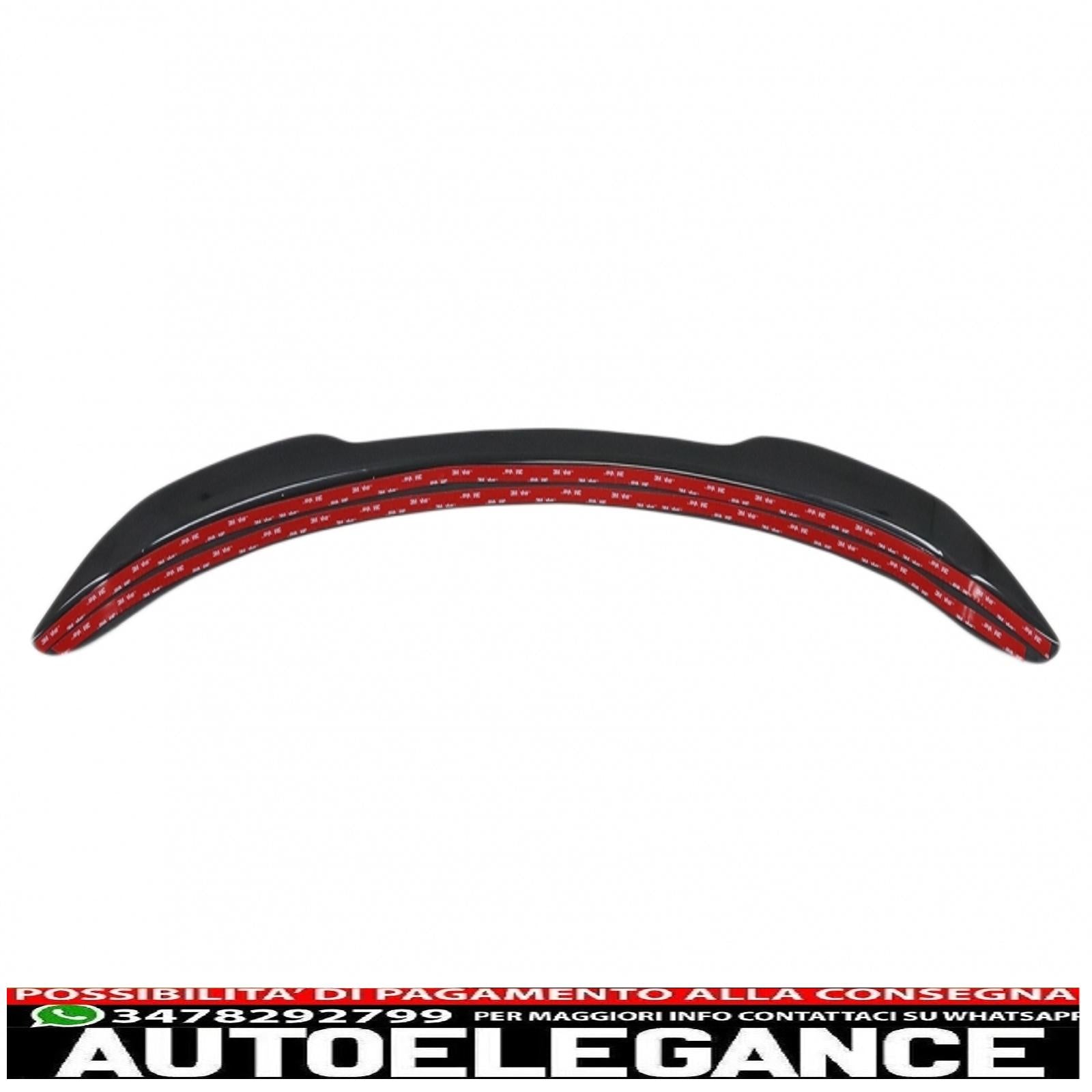 ala spoiler sul tetto adatta per toyota yaris mk4 xp210 (2020-up) pianoforte nero AUTOELEGANCERICAMBI