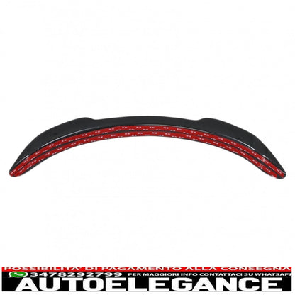 ala spoiler sul tetto adatta per toyota yaris mk4 xp210 (2020-up) pianoforte nero AUTOELEGANCERICAMBI