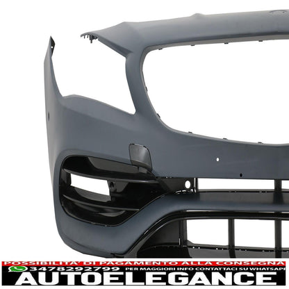 Bumper for Mercedes W117 X117 C117 CLA 13-18 CLA45 Look PDC Flaps Flip 