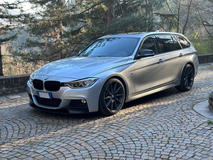 SOTTO PARAURTI ADATTO PER BMW SERIE 3 F30 F31 M PERFORMANCE LOOK NERO OPACO