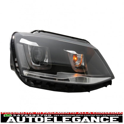 LED headlights suitable for VW Jetta MK6 VI (2011-2017) GTI 3D U design bi-xenon 