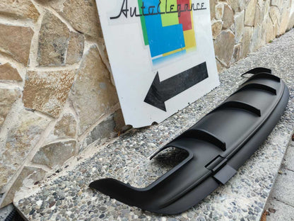 MERCEDES CLA W117 2013-2018 REAR DIFFUSER ABS AMG A45 MATT BLACK .-.