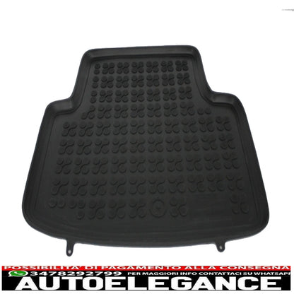 Black rubber mat suitable for VW Passat B8 (2014-up)