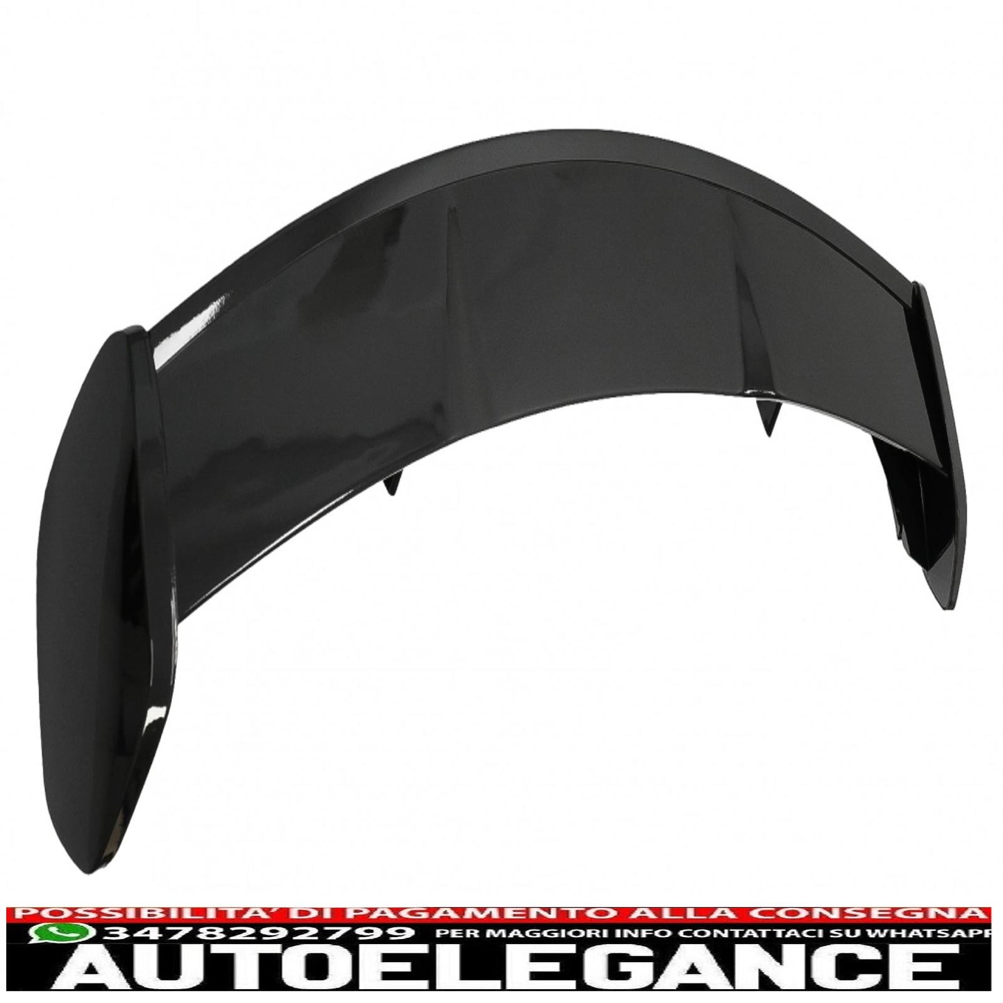 Spoiler sul coperchio del bagagliaio adatto per Mercedes Gla H247 (2020 in poi) Piano Black