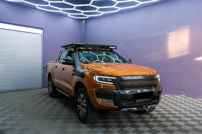 FARI ANTERIORI ADATTI PER FORD RANGER T6 2015-2020 FULL LED DINAMICI LOOK NERO