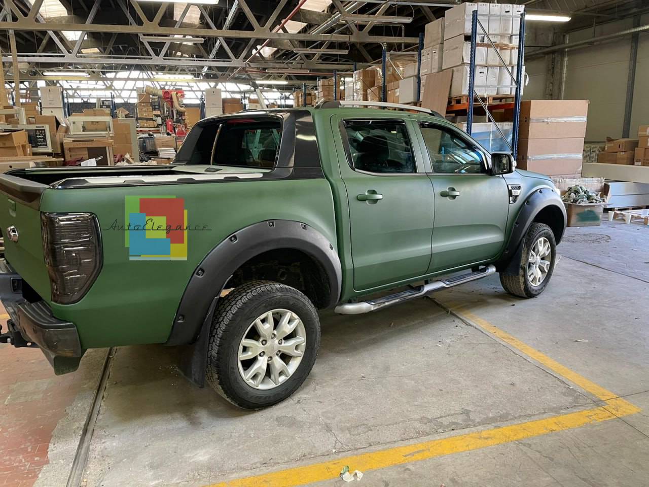 PARAFANGHI ALLARGATI ADATTI PER FORD RANGER T6 T7 T8 2012-2020 LOOK SPORTIVO