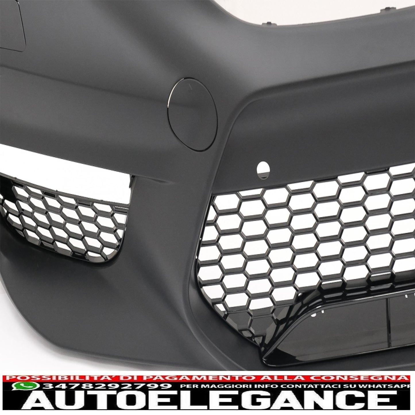 front bumper suitable for bmw 5 series g30 g31 (2017-2019) m5 sport design with acc 
