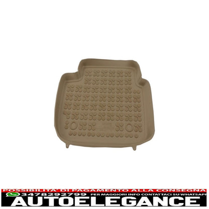 Beige rubber mat suitable for bmw 3 series e46 e90 e91 sedan touring