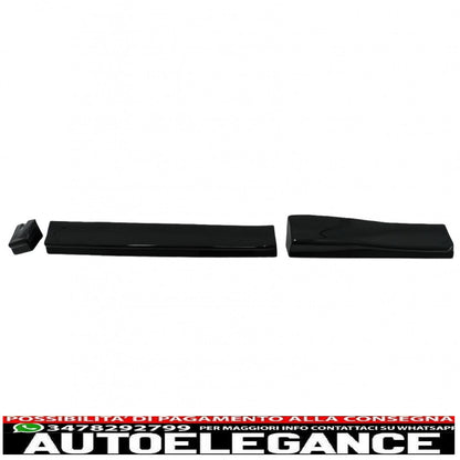 Estensioni delle minigonne laterali adatte per Ford Puma (2019-up) Piano Black solo per st-line