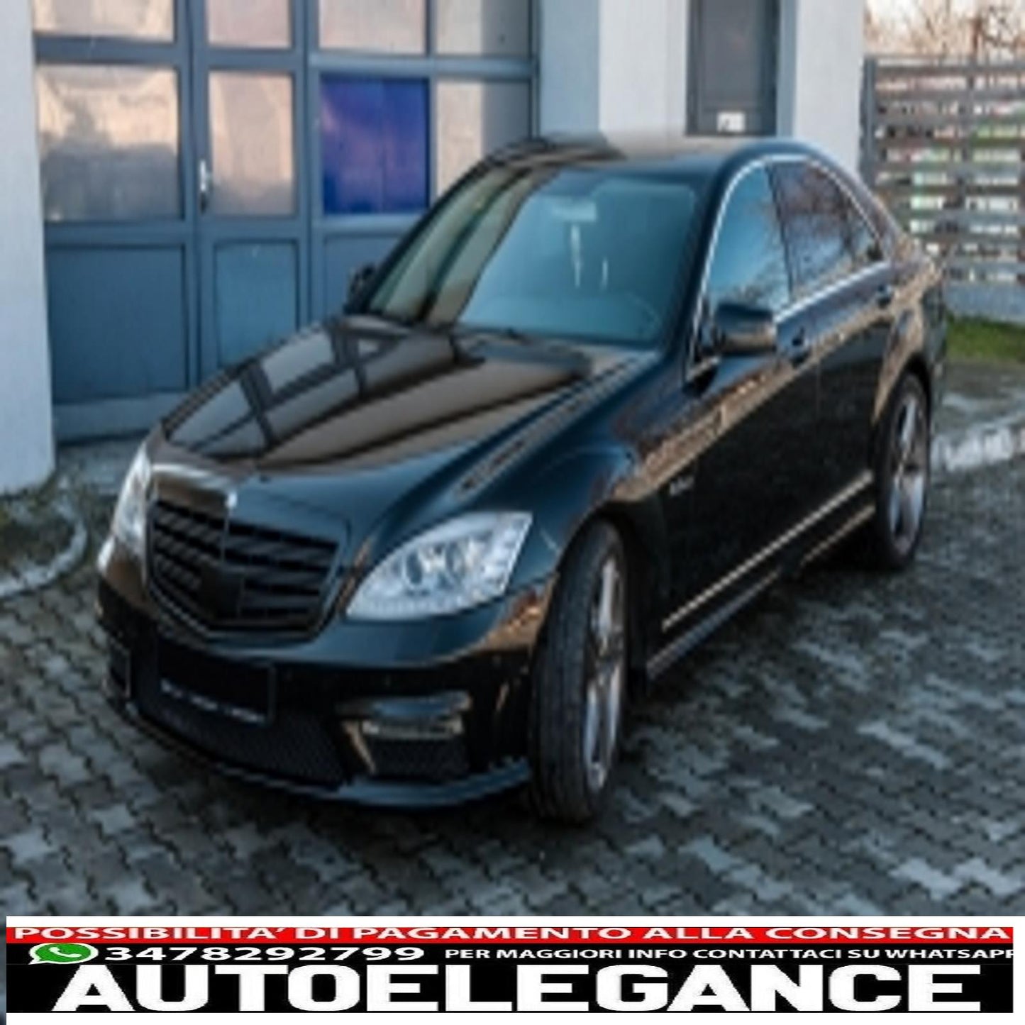 dedicated led drl daytime running lights suitable for mercedes w221 s class (2010-2013) left side 